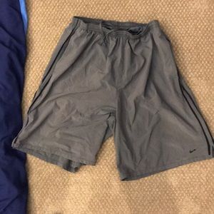 NikeFit Running Shorts (Gray)